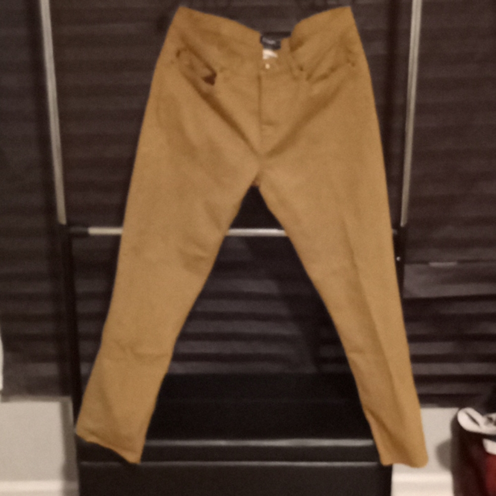 CHAPS, STRAIGHT FIT, CASUAL PANTS